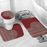Tunisia Bakhnug Motif Bathroom Set Traditional Tunisian Embroidery Inspired - Wonder Print Shop
