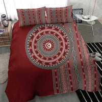 Tunisia Bakhnug Motif Bedding Set Traditional Tunisian Embroidery Inspired - Wonder Print Shop