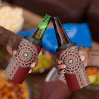 Tunisia Bakhnug Motif 4 in 1 Can Cooler Tumbler Traditional Tunisian Embroidery Inspired - Wonder Print Shop