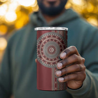 Tunisia Bakhnug Motif 4 in 1 Can Cooler Tumbler Traditional Tunisian Embroidery Inspired - Wonder Print Shop