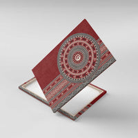 Tunisia Bakhnug Motif Canvas Wall Art Traditional Tunisian Embroidery Inspired - Wonder Print Shop