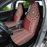 Tunisia Bakhnug Motif Car Seat Cover Traditional Tunisian Embroidery Inspired - Wonder Print Shop