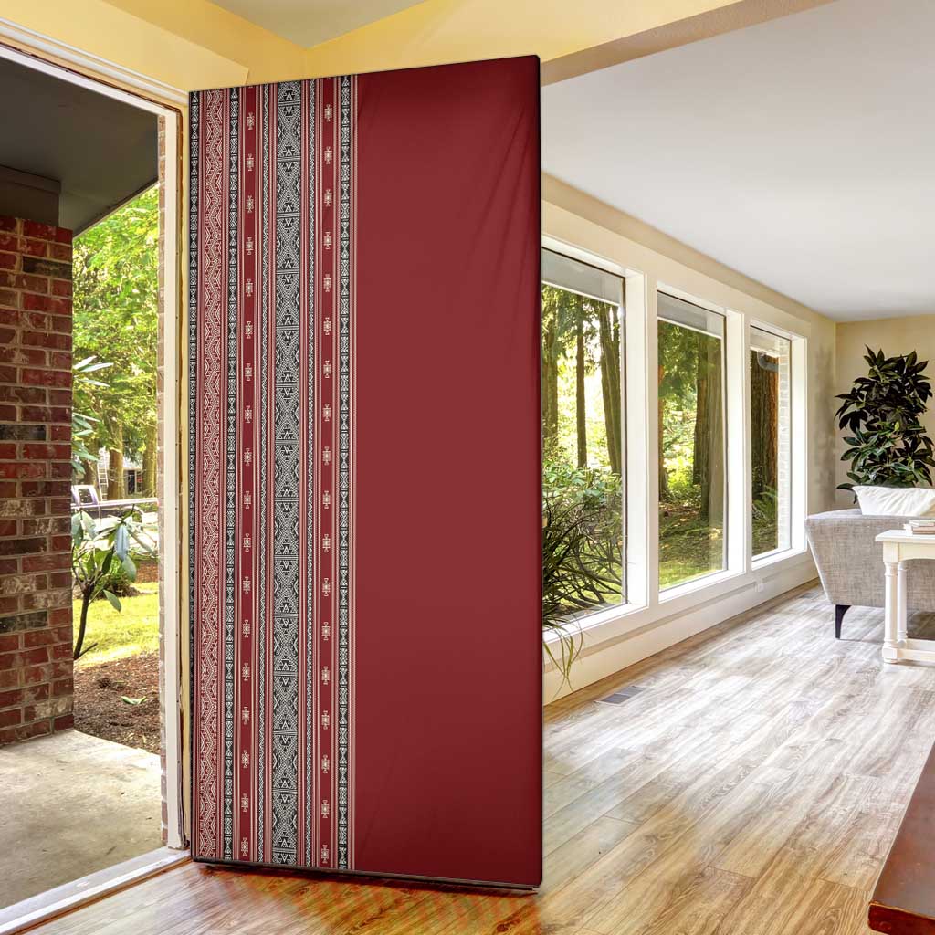 Tunisia Bakhnug Motif Door Cover Traditional Tunisian Embroidery Inspired - Wonder Print Shop
