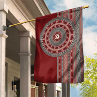 Tunisia Bakhnug Motif Garden Flag Traditional Tunisian Embroidery Inspired - Wonder Print Shop