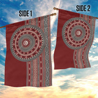 Tunisia Bakhnug Motif Garden Flag Traditional Tunisian Embroidery Inspired - Wonder Print Shop