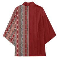Tunisia Bakhnug Motif Kimono Traditional Tunisian Embroidery Inspired - Wonder Print Shop