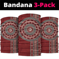 Tunisia Bakhnug Motif Neck Gaiter Traditional Tunisian Embroidery Inspired - Wonder Print Shop
