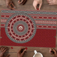 Tunisia Bakhnug Motif Puzzle Traditional Tunisian Embroidery Inspired - Wonder Print Shop
