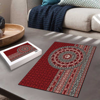 Tunisia Bakhnug Motif Puzzle Traditional Tunisian Embroidery Inspired - Wonder Print Shop