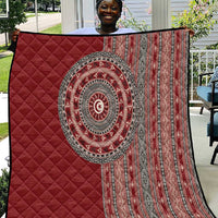 Tunisia Bakhnug Motif Quilt Traditional Tunisian Embroidery Inspired - Wonder Print Shop