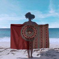 Tunisia Bakhnug Motif Sarong Traditional Tunisian Embroidery Inspired - Wonder Print Shop