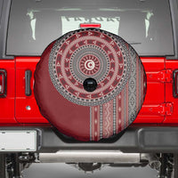 Tunisia Bakhnug Motif Spare Tire Cover Traditional Tunisian Embroidery Inspired - Wonder Print Shop