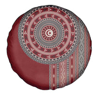 Tunisia Bakhnug Motif Spare Tire Cover Traditional Tunisian Embroidery Inspired - Wonder Print Shop