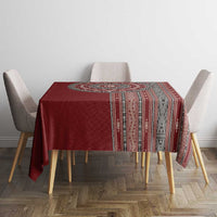 Tunisia Bakhnug Motif Tablecloth Traditional Tunisian Embroidery Inspired - Wonder Print Shop