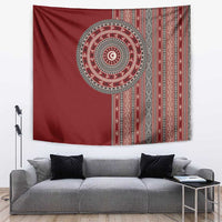 Tunisia Bakhnug Motif Tapestry Traditional Tunisian Embroidery Inspired - Wonder Print Shop