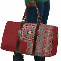 Tunisia Bakhnug Motif Travel Bag Traditional Tunisian Embroidery Inspired - Wonder Print Shop