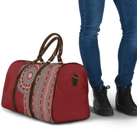 Tunisia Bakhnug Motif Travel Bag Traditional Tunisian Embroidery Inspired - Wonder Print Shop