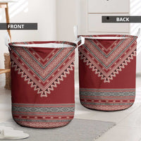 Tunisian Embroidery Pattern Laundry Basket - Wonder Print Shop