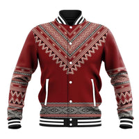Tunisian Embroidery Pattern Baseball Jacket - Wonder Print Shop