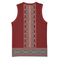 Tunisian Embroidery Pattern Basketball Jersey - Wonder Print Shop