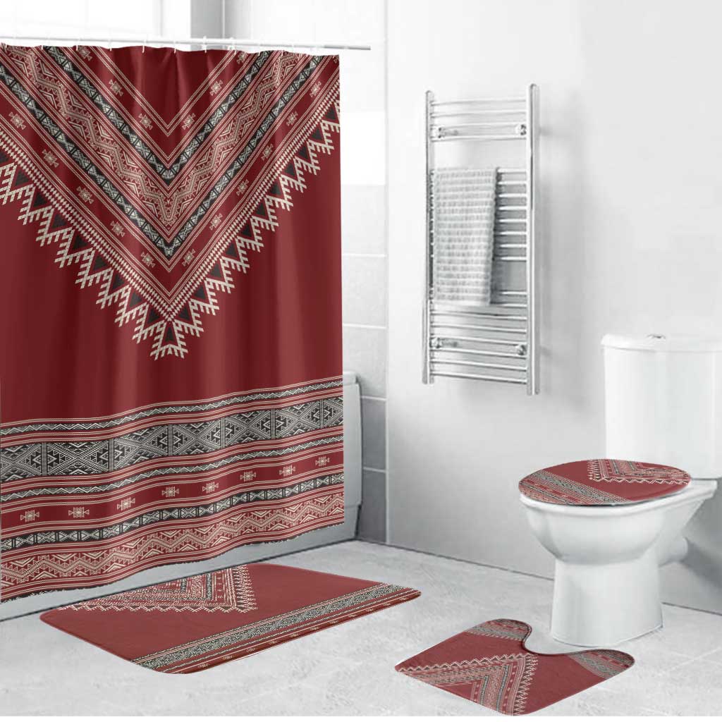 Tunisian Embroidery Pattern Bathroom Set - Wonder Print Shop