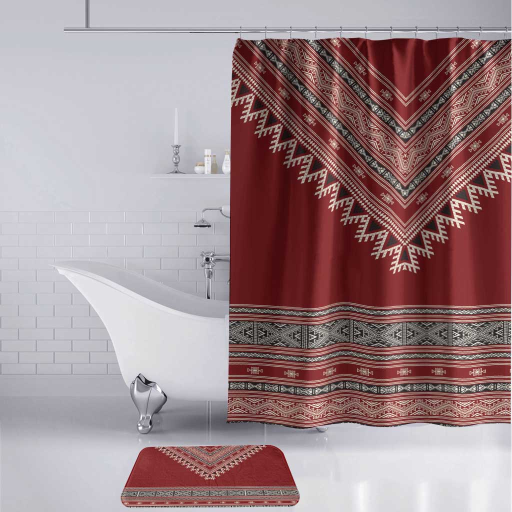 Tunisian Embroidery Pattern Bathroom Set - Wonder Print Shop