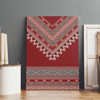 Tunisian Embroidery Pattern Canvas Wall Art - Wonder Print Shop