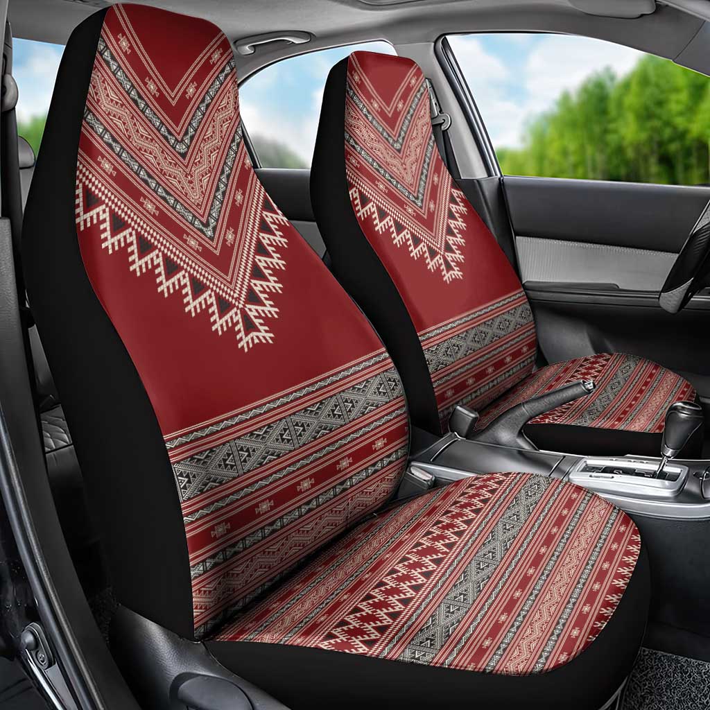 Tunisian Embroidery Pattern Car Seat Cover - Wonder Print Shop