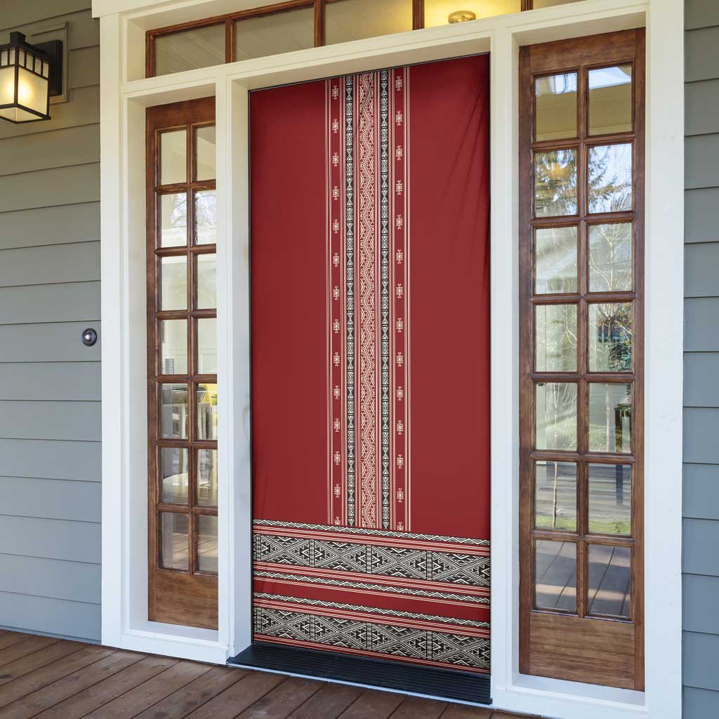 Tunisian Embroidery Pattern Door Cover - Wonder Print Shop