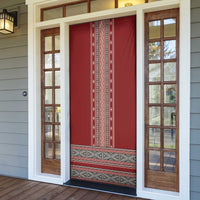 Tunisian Embroidery Pattern Door Cover - Wonder Print Shop