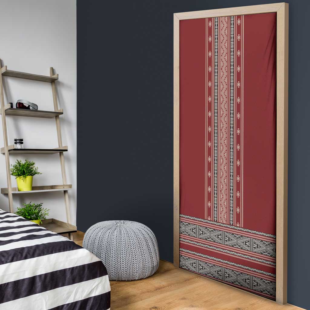 Tunisian Embroidery Pattern Door Cover - Wonder Print Shop