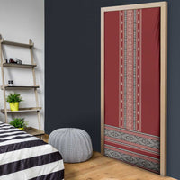 Tunisian Embroidery Pattern Door Cover - Wonder Print Shop