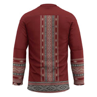 Tunisian Embroidery Pattern Hockey Jersey - Wonder Print Shop