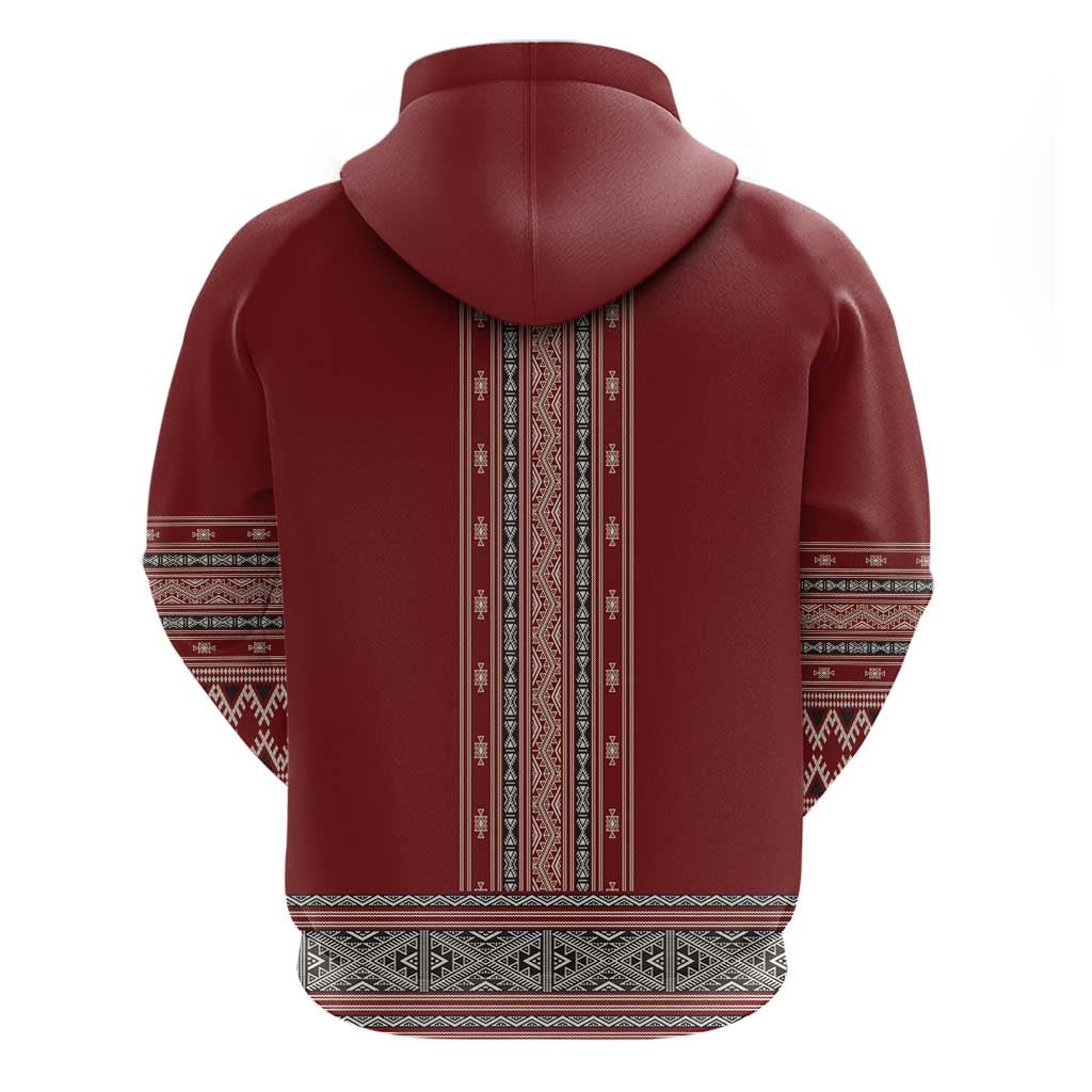 Tunisian Embroidery Pattern Hoodie - Wonder Print Shop