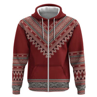 Tunisian Embroidery Pattern Hoodie - Wonder Print Shop