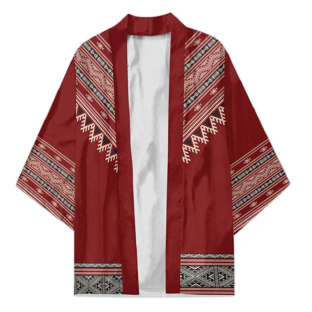 Tunisian Embroidery Pattern Kimono - Wonder Print Shop