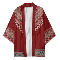 Tunisian Embroidery Pattern Kimono - Wonder Print Shop