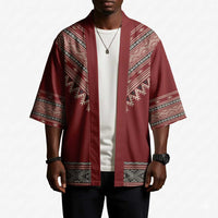 Tunisian Embroidery Pattern Kimono - Wonder Print Shop