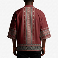 Tunisian Embroidery Pattern Kimono - Wonder Print Shop
