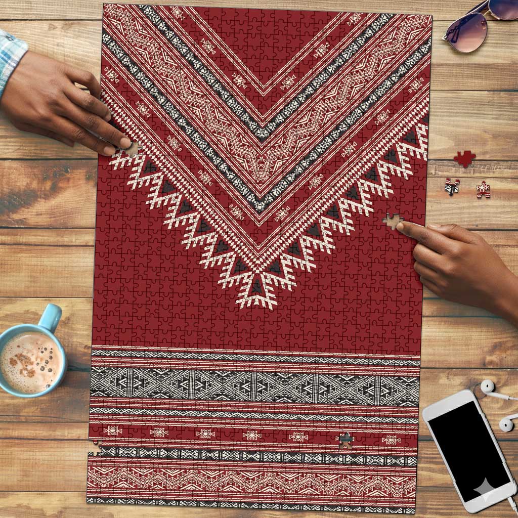 Tunisian Embroidery Pattern Puzzle - Wonder Print Shop