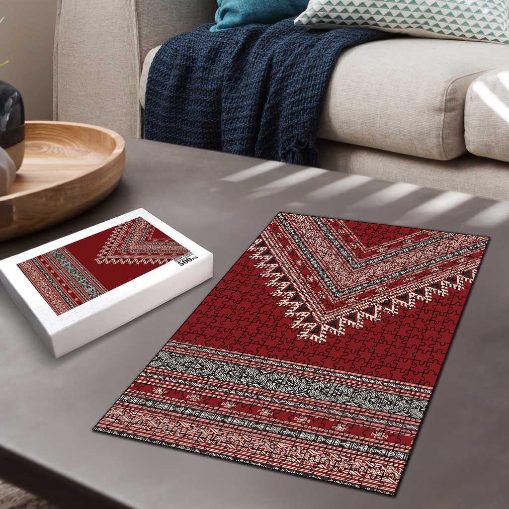 Tunisian Embroidery Pattern Puzzle - Wonder Print Shop