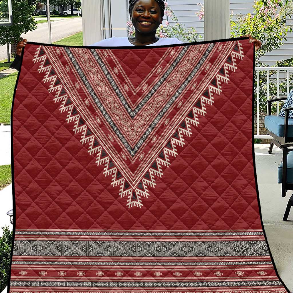 Tunisian Embroidery Pattern Quilt - Wonder Print Shop