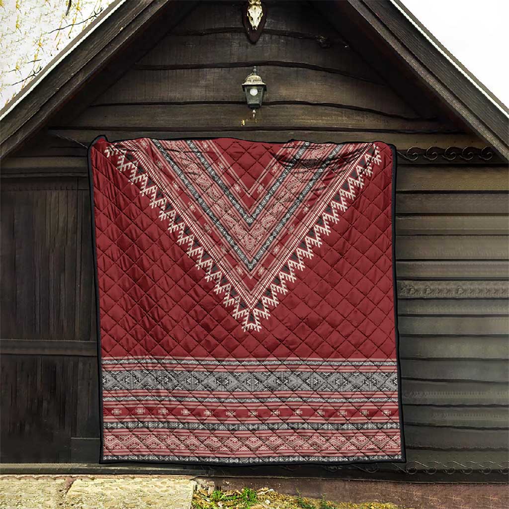 Tunisian Embroidery Pattern Quilt - Wonder Print Shop