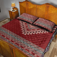 Tunisian Embroidery Pattern Quilt Bed Set - Wonder Print Shop
