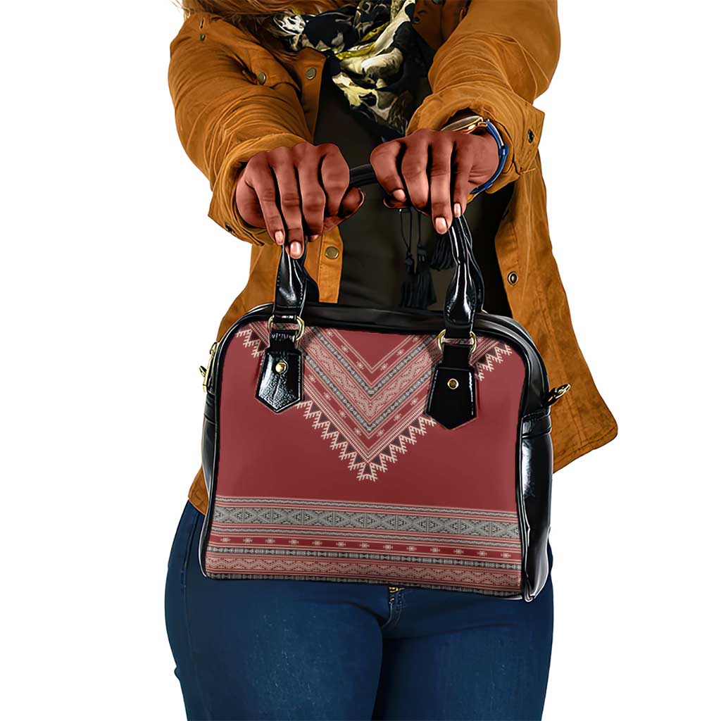 Tunisian Embroidery Pattern Shoulder Handbag - Wonder Print Shop