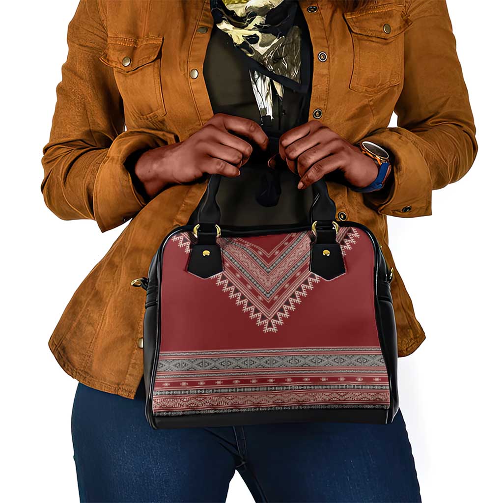 Tunisian Embroidery Pattern Shoulder Handbag - Wonder Print Shop