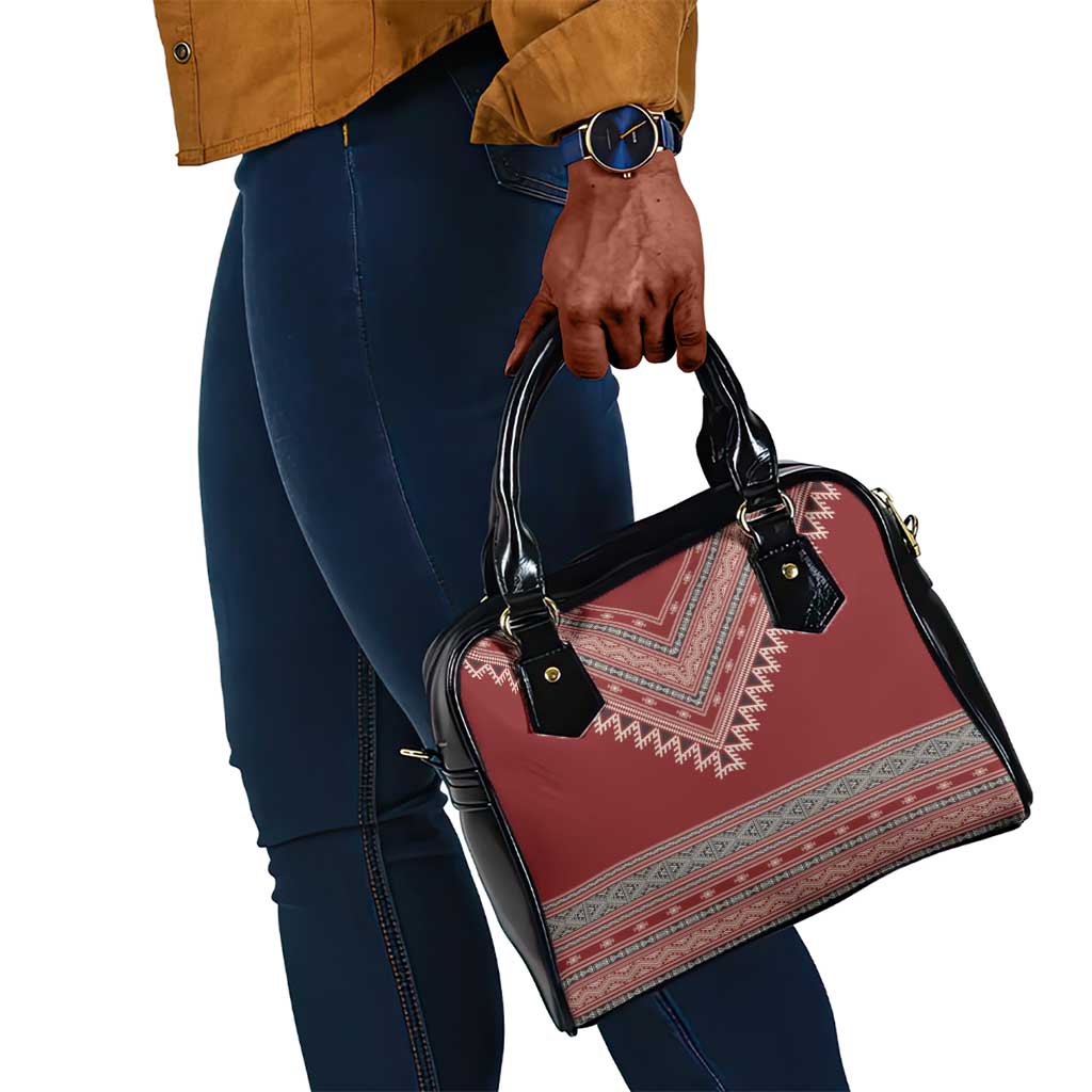 Tunisian Embroidery Pattern Shoulder Handbag - Wonder Print Shop