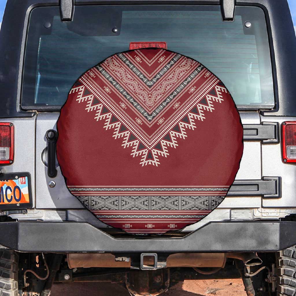 Tunisian Embroidery Pattern Spare Tire Cover - Wonder Print Shop
