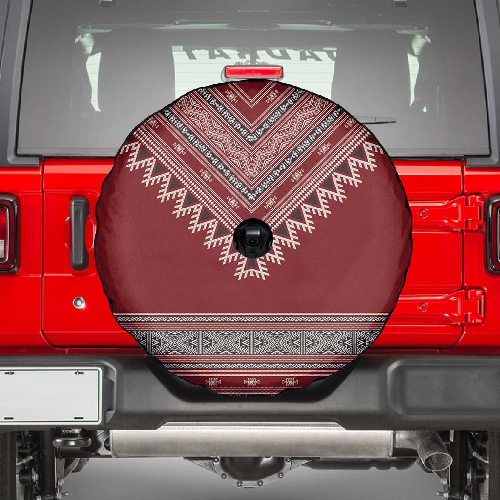 Tunisian Embroidery Pattern Spare Tire Cover - Wonder Print Shop
