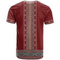 Tunisian Embroidery Pattern T shirt LT9